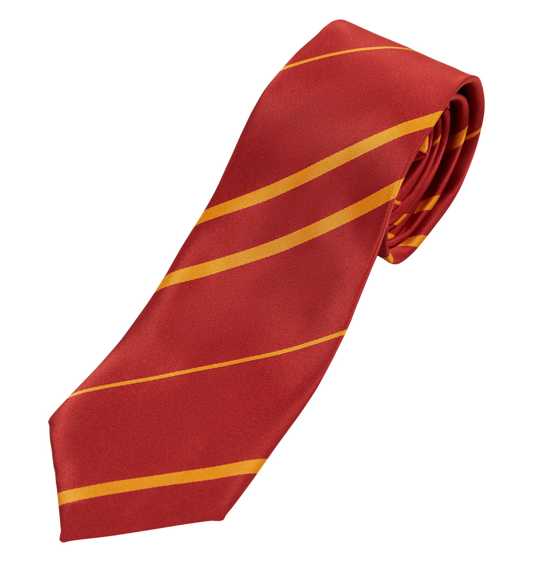 Gryffindor House Tie for Hogwarts Costume | Scarlet & Gold Polyester
