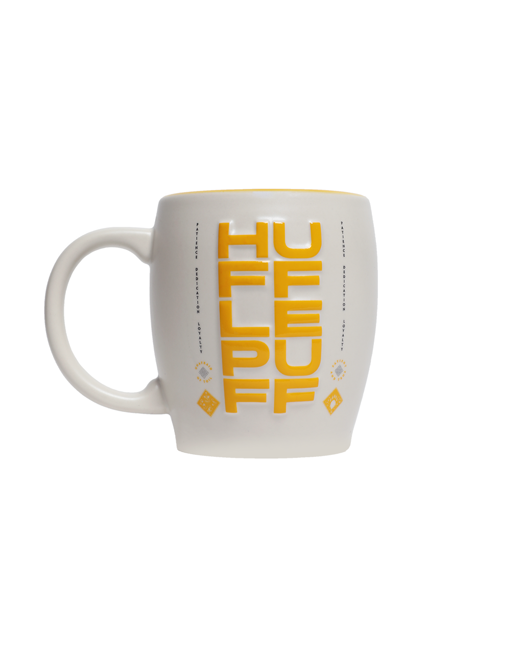 Hufflepuff House Mug with Badger Logo | 20oz Ceramic | Dishwasher Safe