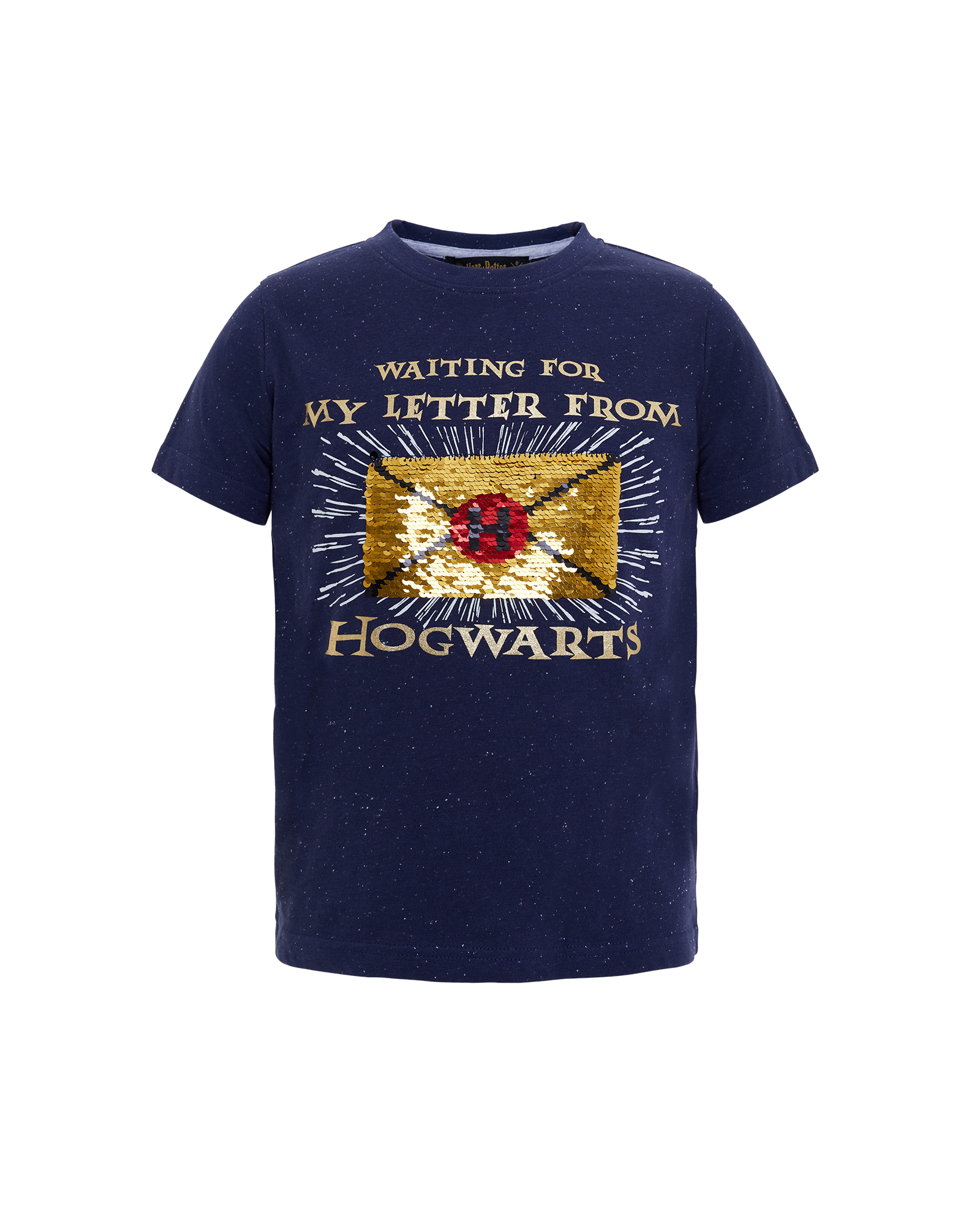 Kids Hogwarts Letter Sequin T-Shirt | Magical Flip Design