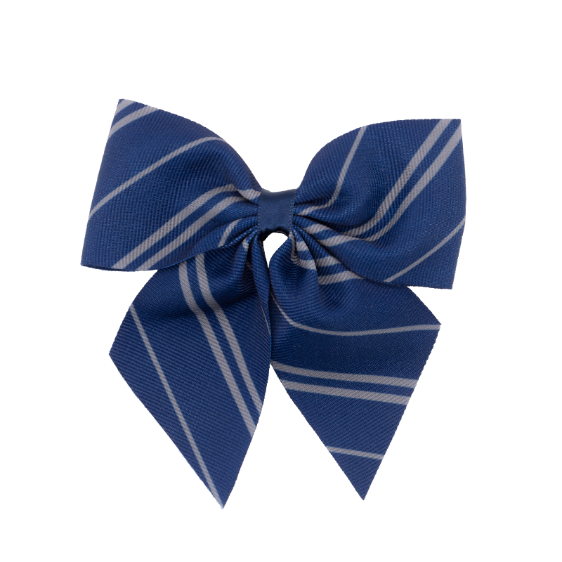 Ravenclaw Bow Clip for Hair | Blue & Grey Harry Potter Hair Accessory