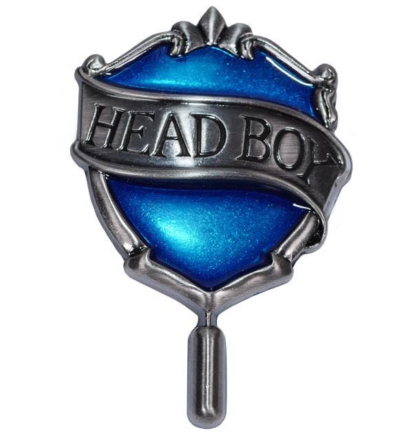 Ravenclaw Head Boy Pin Badge | Silver-Plated Harry Potter Collectible