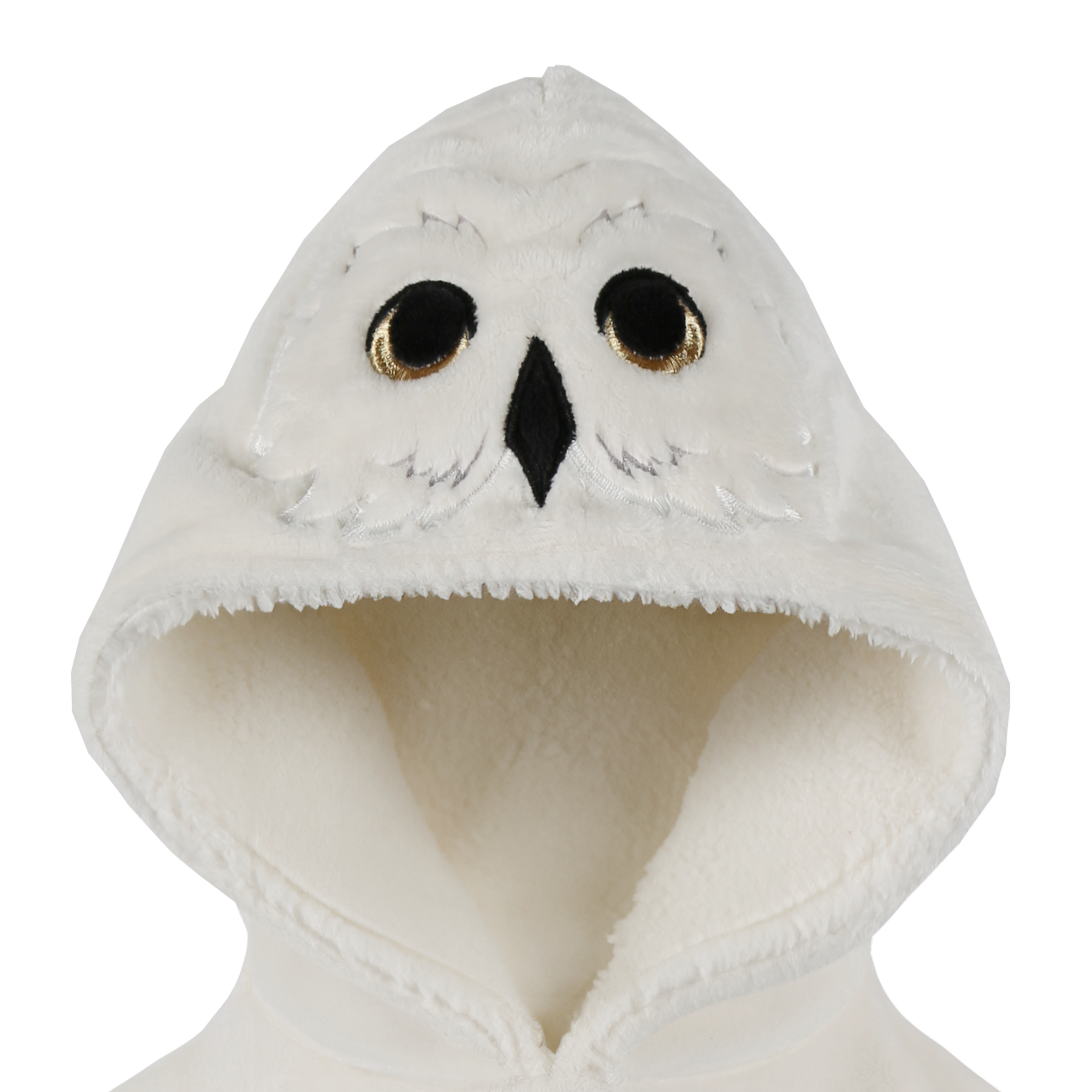 Kids Hedwig Fleece Hoodie with Faux Fur & Sherpa Lining | Harry Potter