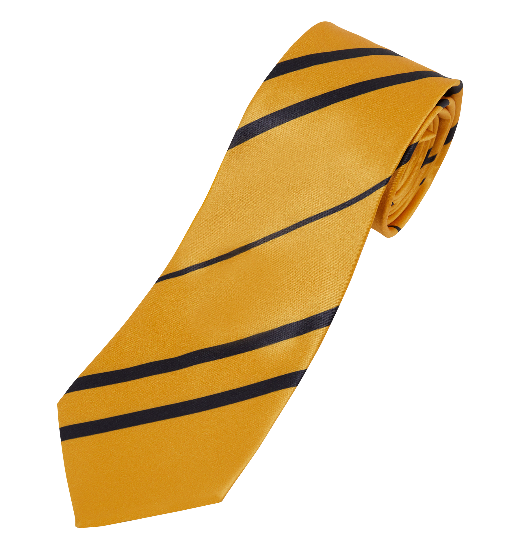 Hufflepuff House Tie - Yellow & Black Harry Potter Costume Accessory