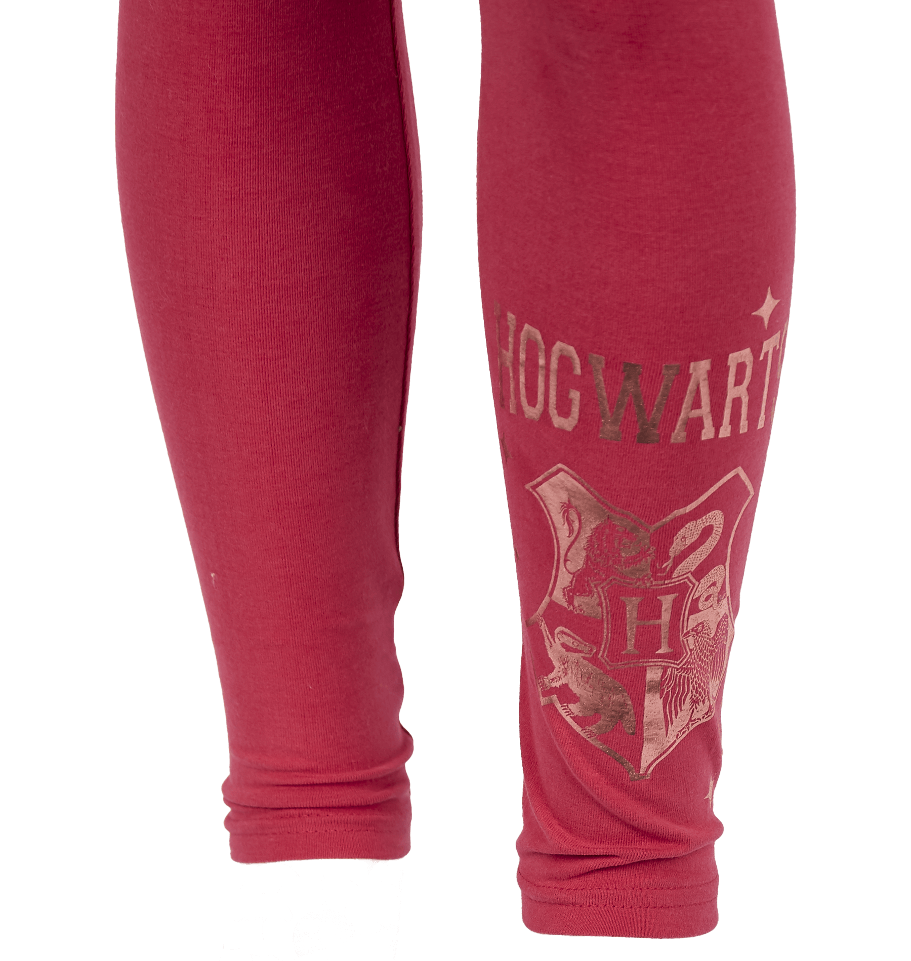 Hogwarts Hoodie Dress & Leggings Set for Kids | Pink & Cream