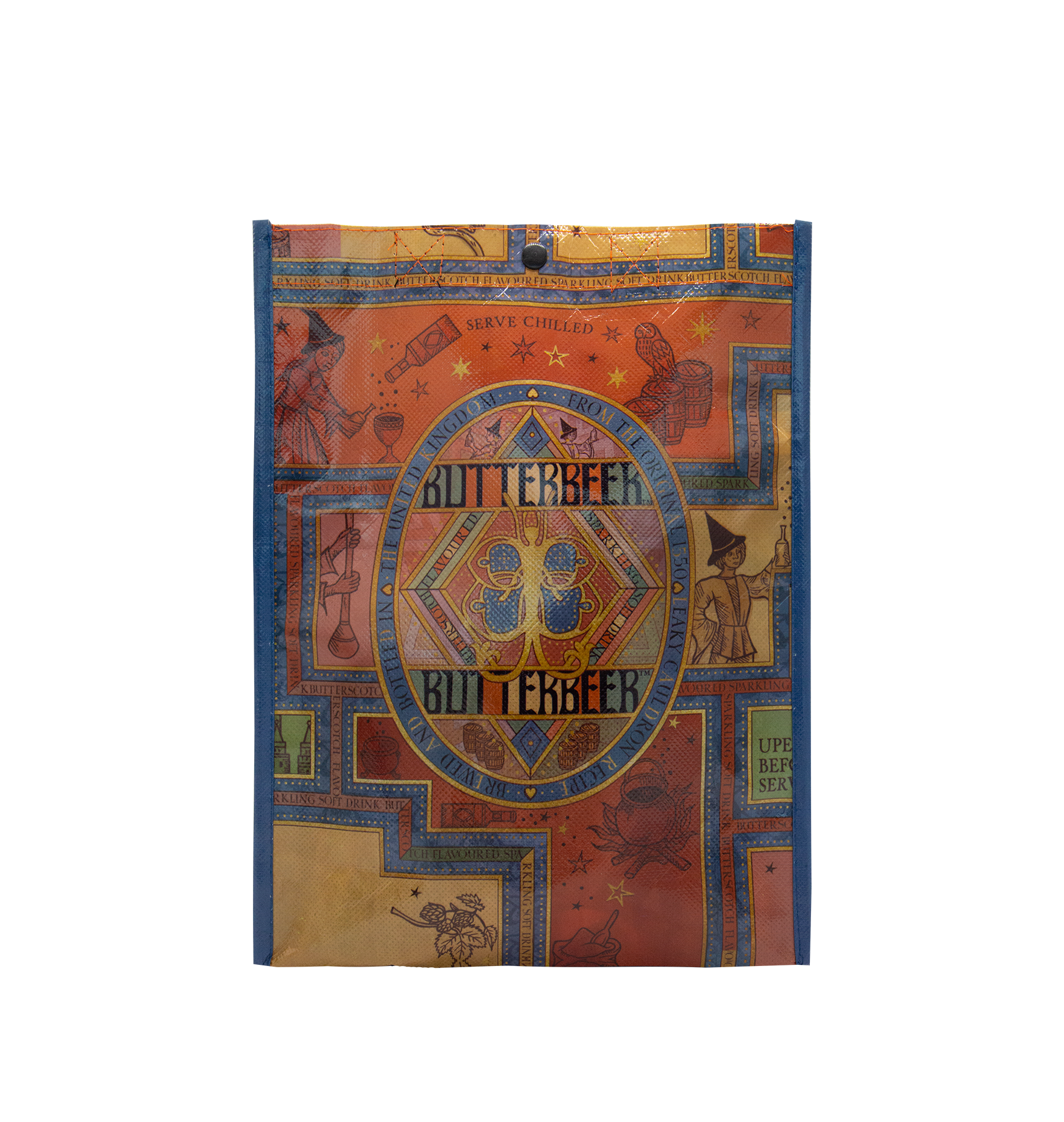 Eco-Friendly Butterbeer Tote Bag for Shopping | MinaLima Design