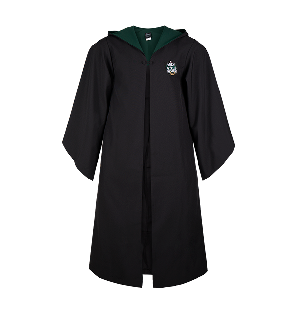 Personalized Slytherin Robe for Kids with Embroidered Crest | Harry Potter