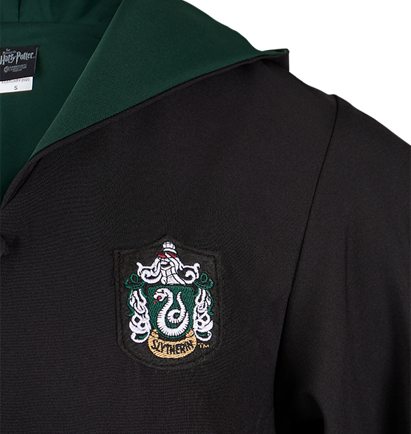 Personalized Slytherin Robe for Kids with Embroidered Crest | Harry Potter
