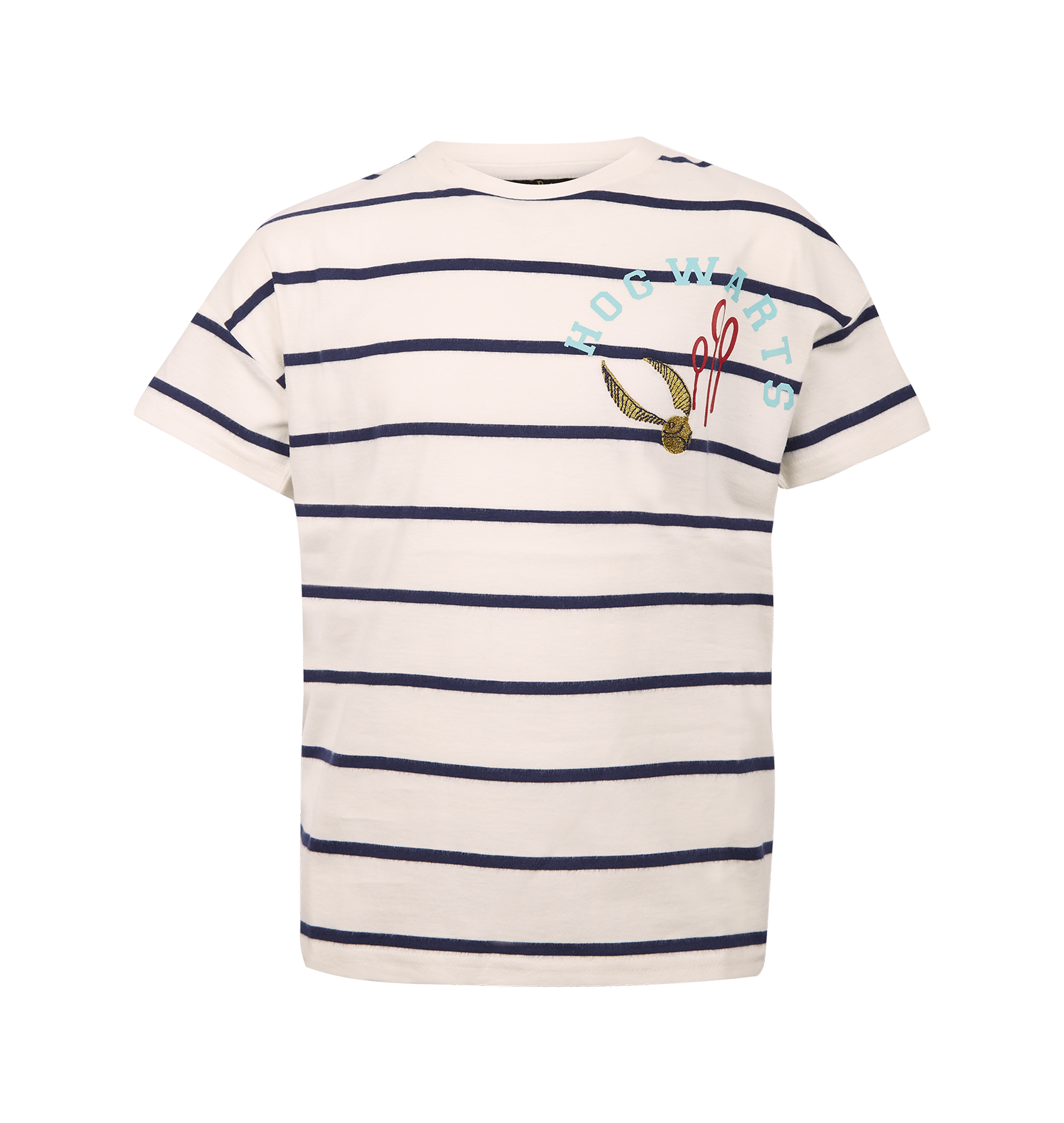 Kids Hogwarts Quidditch T-Shirt with Golden Snitch Embroidery | Harry Potter Shop