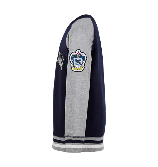 Ravenclaw Kids Sweatshirt with House Crest & Stripes | Harry Potter