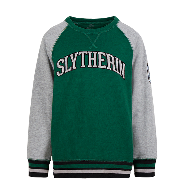 Slytherin Kids Sweatshirt | Harry Potter Crewneck for Youth