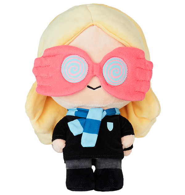 Luna Lovegood Plush Toy with Ravenclaw Scarf & Spectrespecs | Kawaii Harry Potter