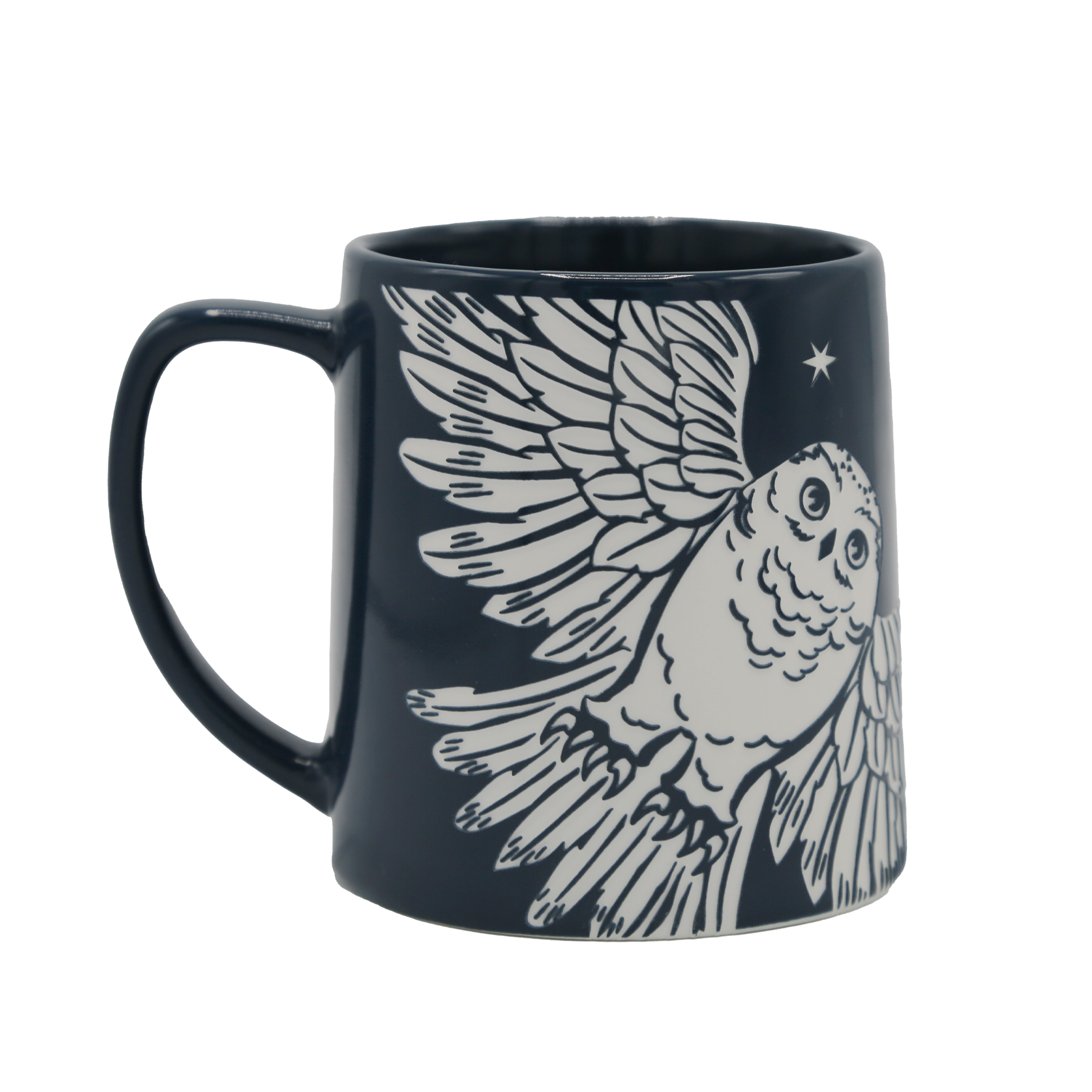 Hogwarts Castle Ceramic Mug with Hedwig Design | Magical Hogwarts Collection