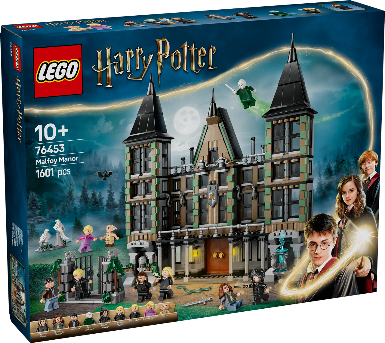 LEGO Harry Potter Malfoy Manor Set with Minifigures | Wizarding World