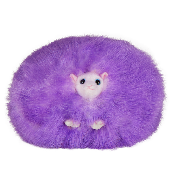 Purple Pygmy Puff Plush Toy with Sound | Harry Potter Collectible
