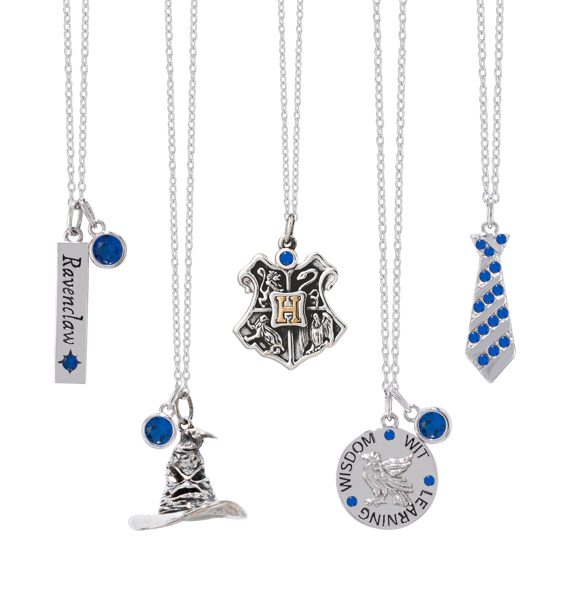 Ravenclaw Sorting Hat Jewelry Candle with Sterling Silver Necklace | Charmed Aroma