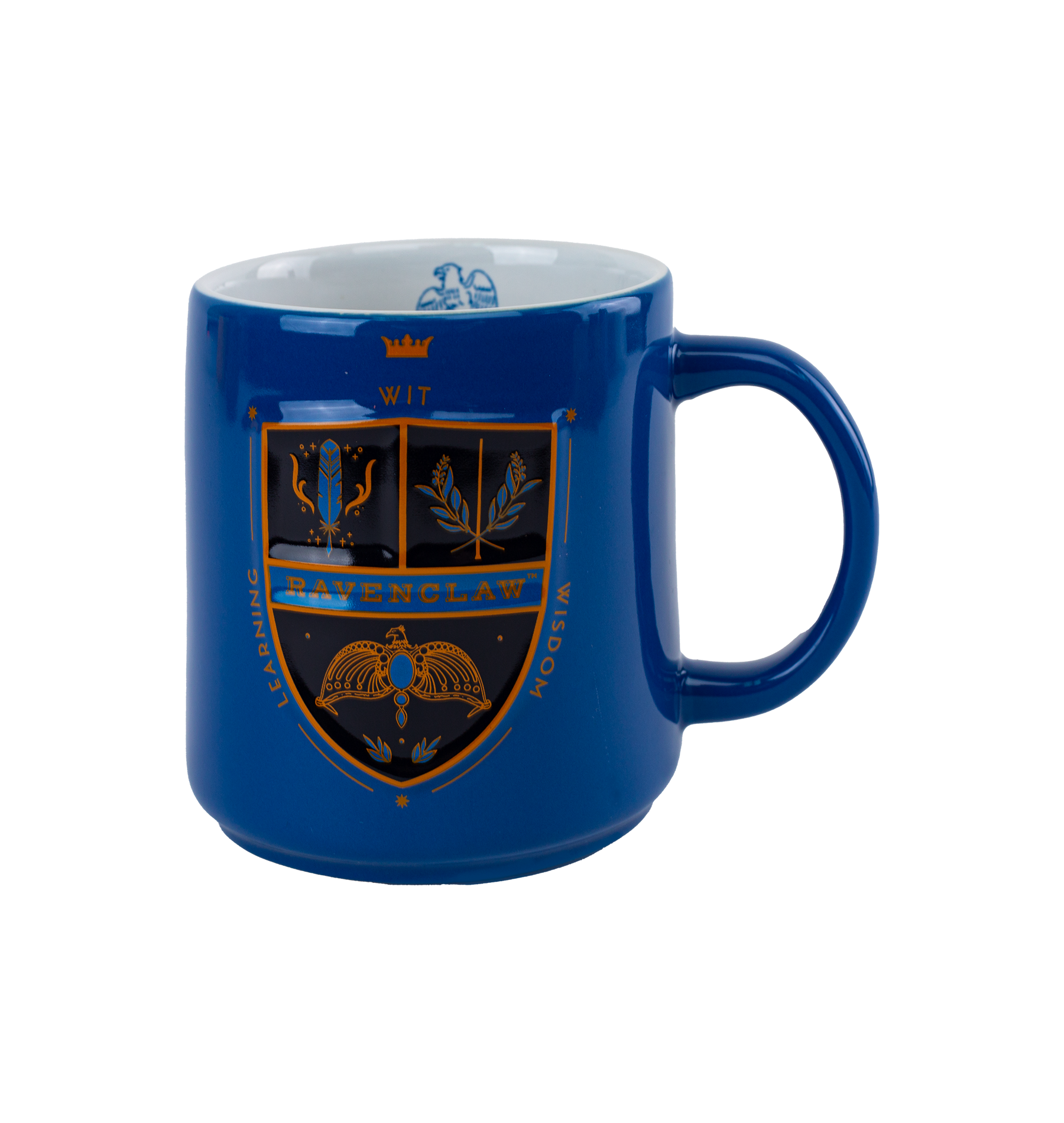 Ravenclaw House Crest Mug - 16oz Wisdom & Wit Coffee Cup | Harry Potter