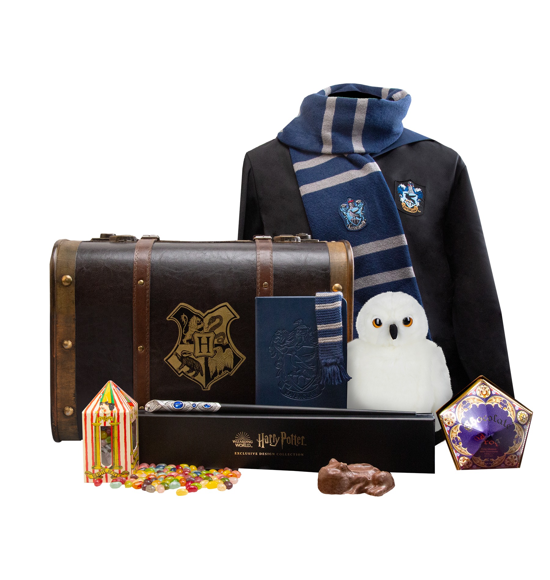 Ravenclaw Gift Trunk for Harry Potter Fans with Collectibles | Hogwarts Express