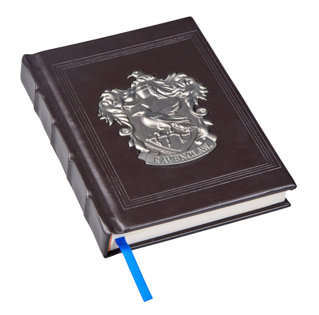 Ravenclaw Metal Crest Journal for Harry Potter Fans | Premium Faux-Leather Notebook