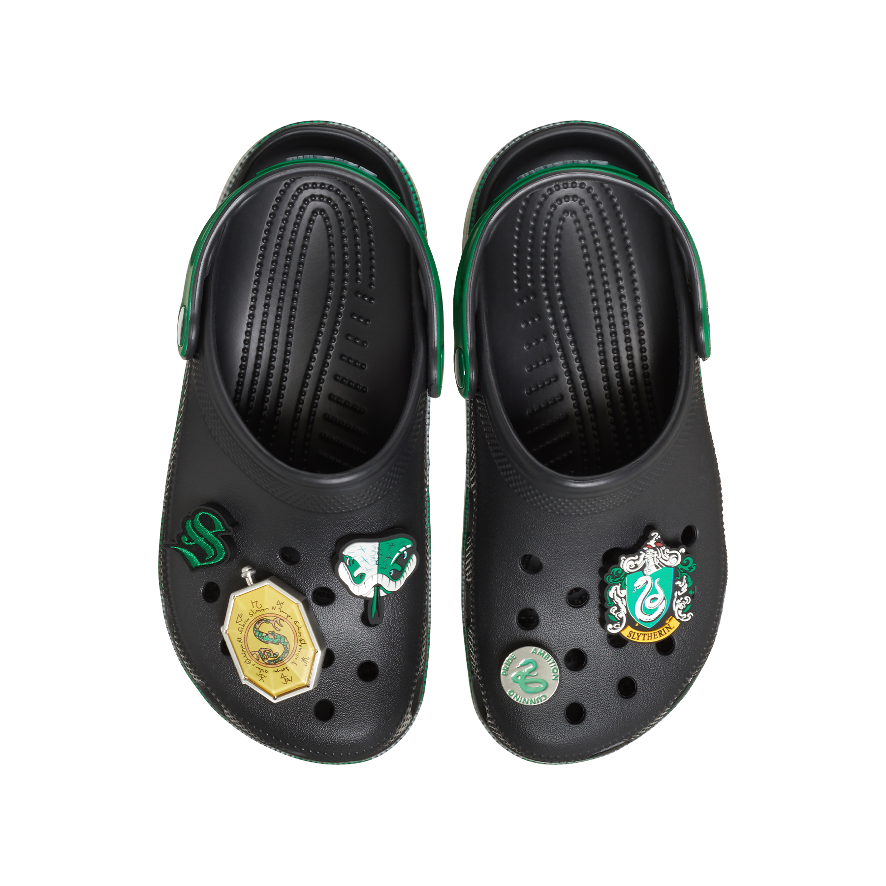 Slytherin House Crocs with Jibbitz Charms | Harry Potter Inspired