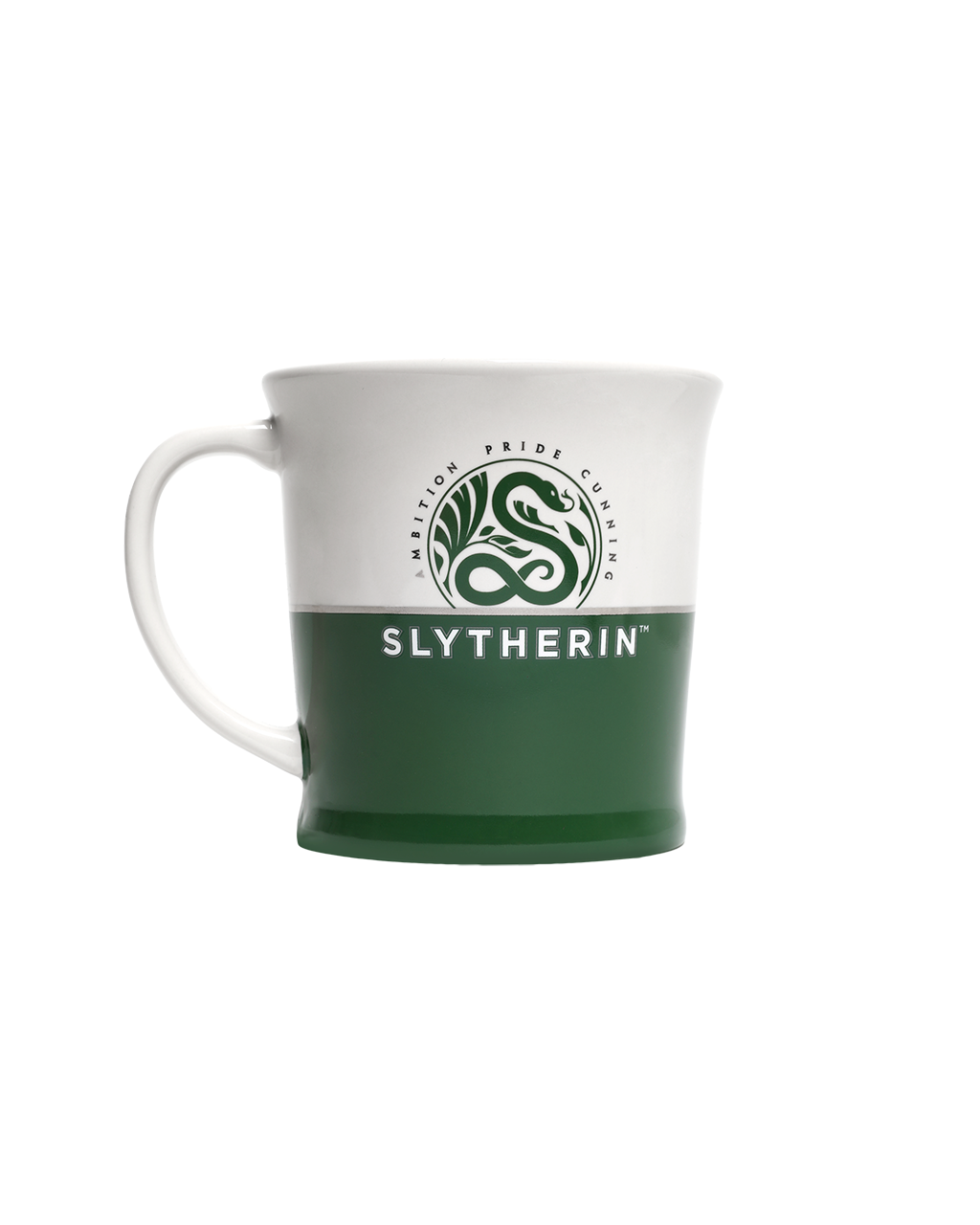 Slytherin House Mug with Serpent Design | 18oz Ceramic Cup for Coffee & Tea