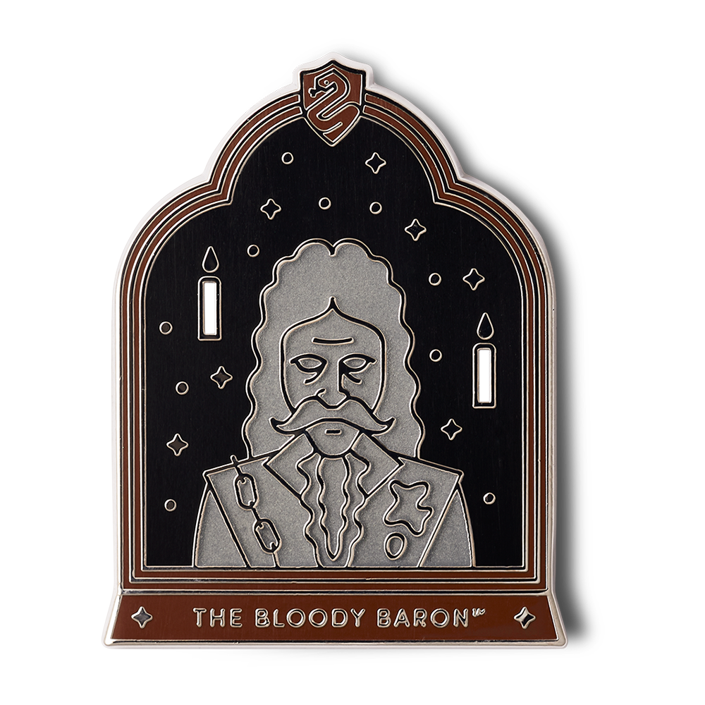 Glow-in-the-Dark Bloody Baron Enamel Pin | Harry Potter Slytherin