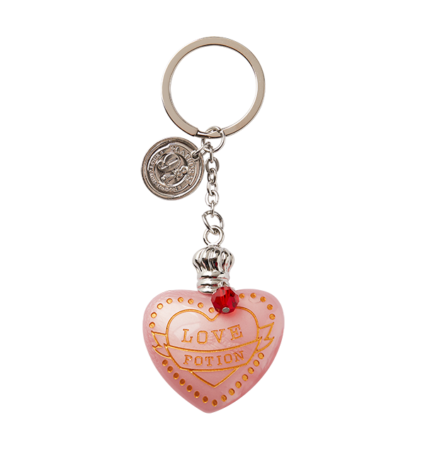 Harry Potter Love Potion Keyring with Heart Charm | Amortentia Gift