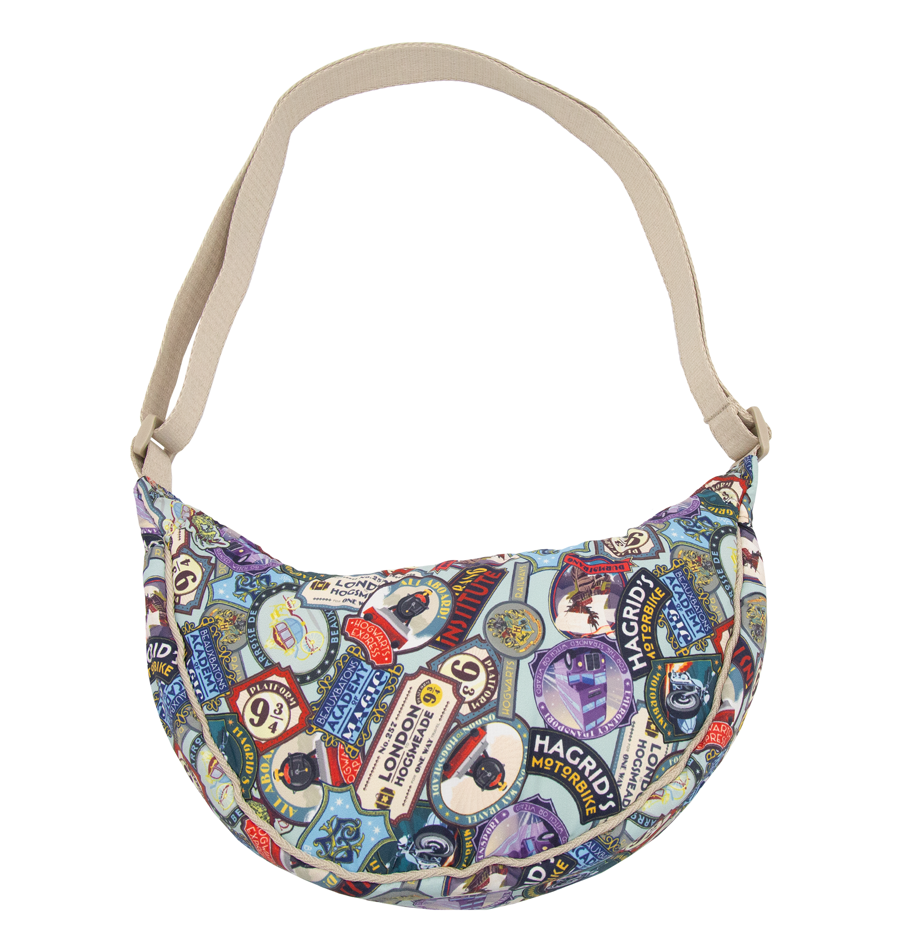 Harry Potter Travel Side Bag with Hogwarts Express Print | Wizarding Gear