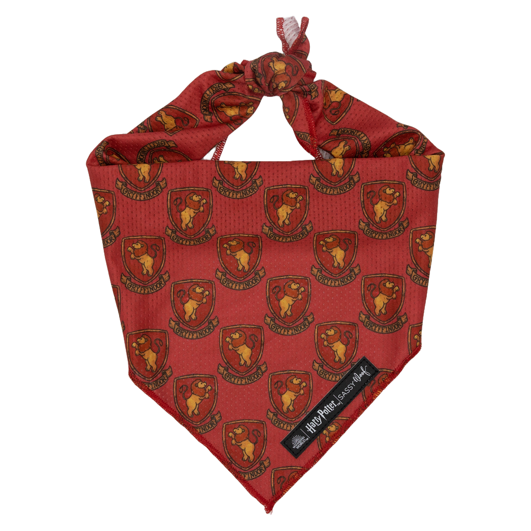 Gryffindor Dog Bandana with House Crest | Sassy Woof
