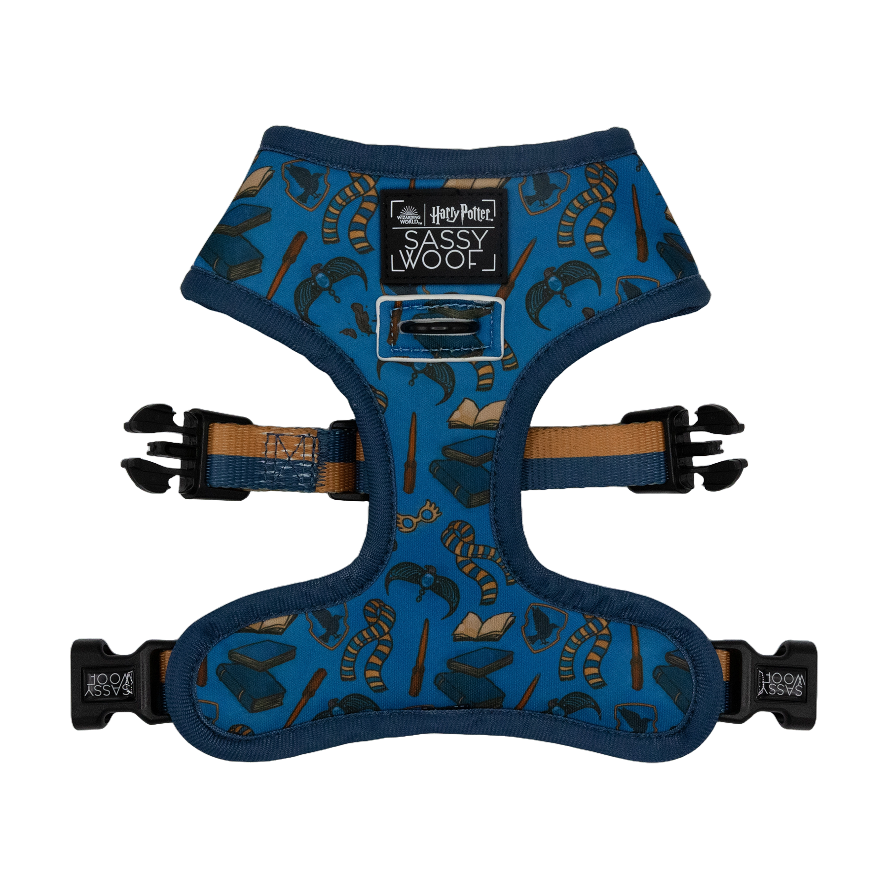Ravenclaw Reversible Pet Harness for Dogs | Sassy Woof