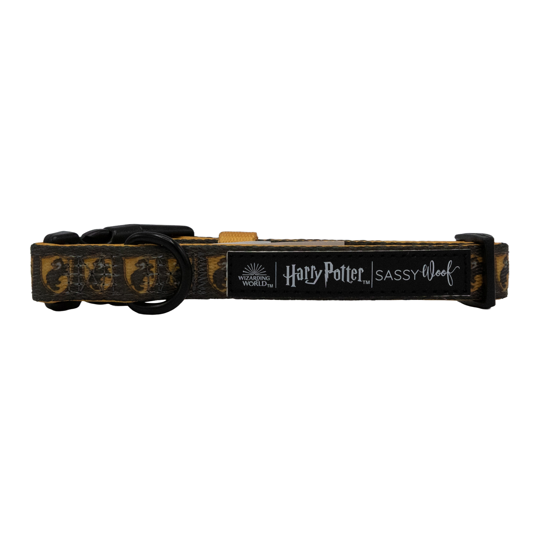 Hufflepuff Pet Collar for Dogs - Adjustable Neoprene | Sassy Woof