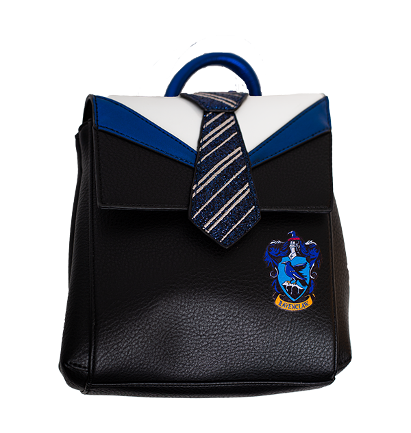 Ravenclaw Mini Backpack with Robe Collar & Embroidered Crest | Danielle Nicole
