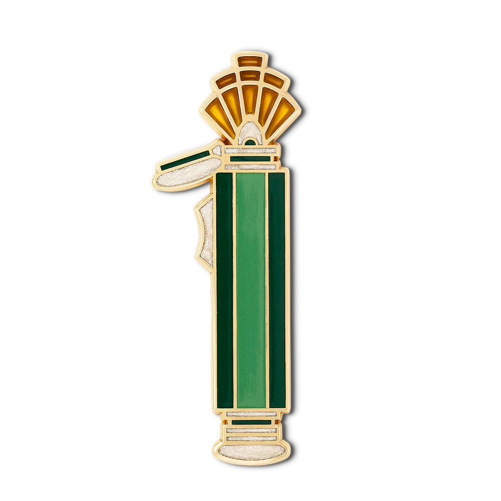 Harry Potter Dumbledore Enamel Pin Set with Elder Wand & Deluminator | Fan Club