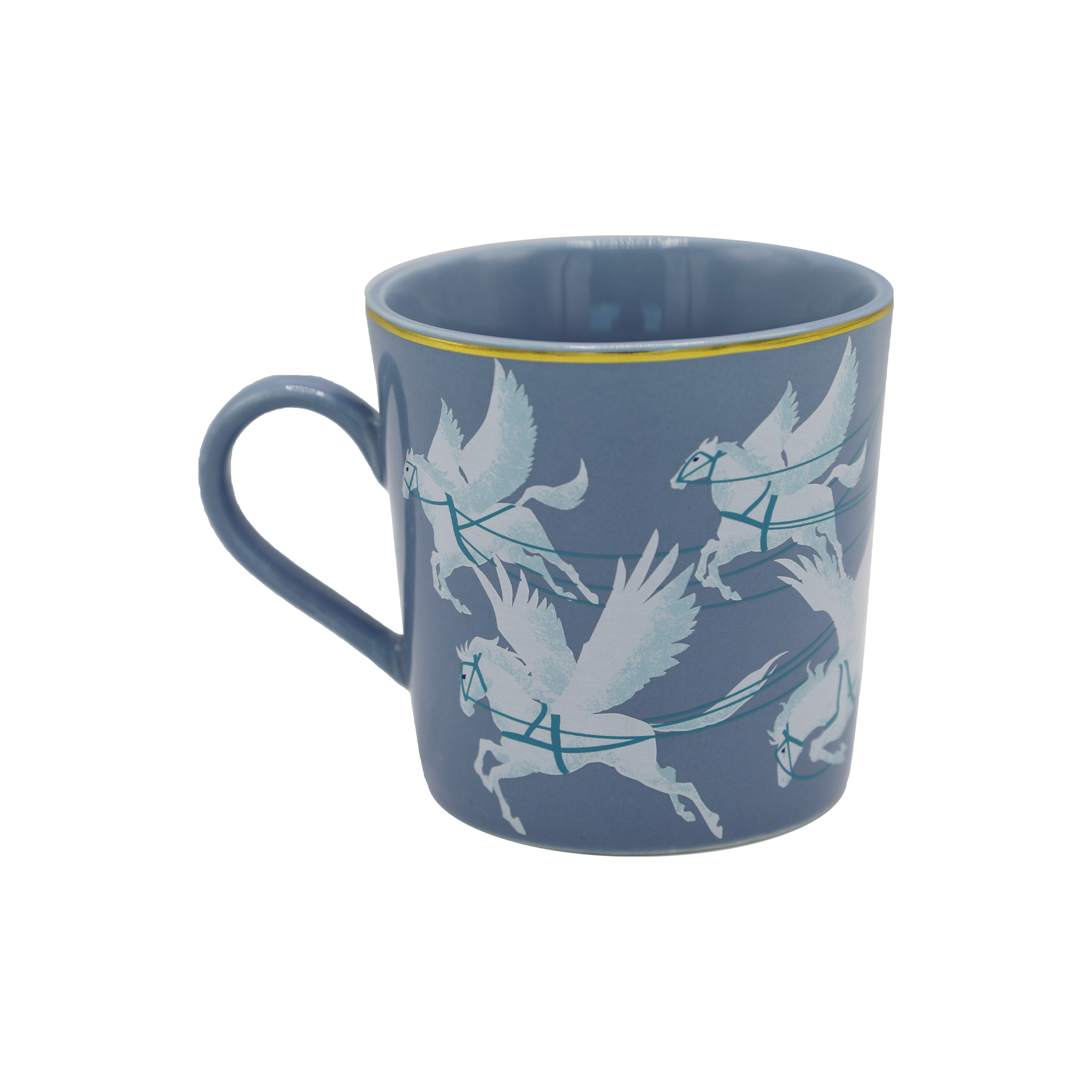 Beauxbatons Ceramic Mug with Gold Foil Accents | Wizarding World Gift