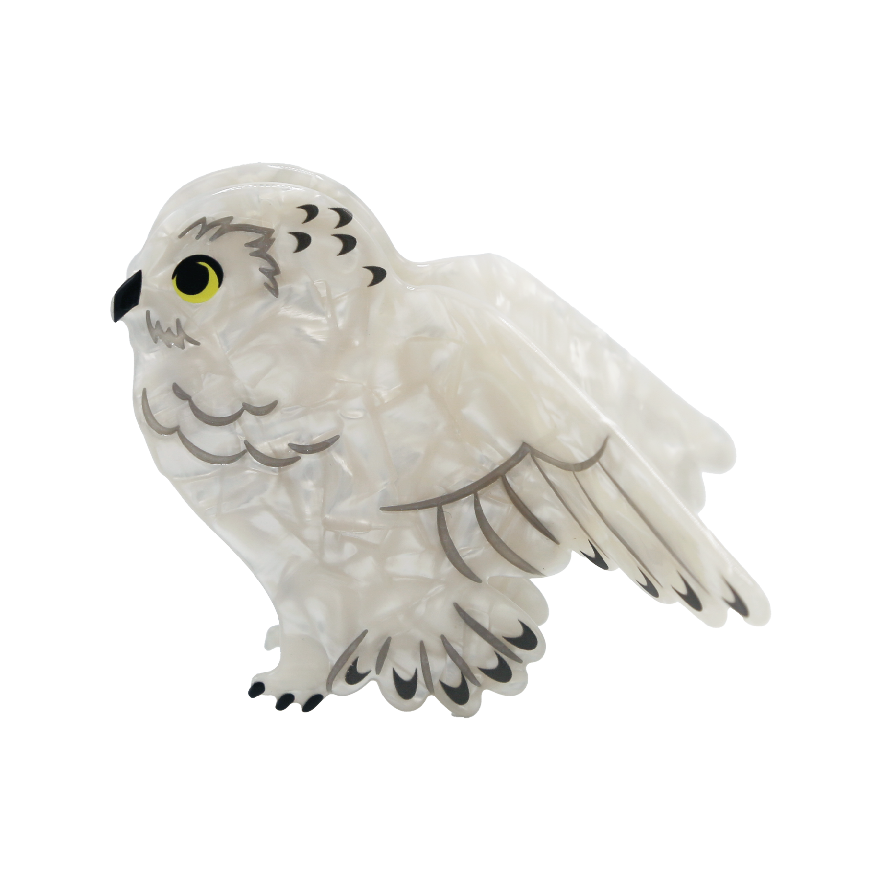 Hedwig Hair Clip for Wizards | Magical Hogwarts Accessory