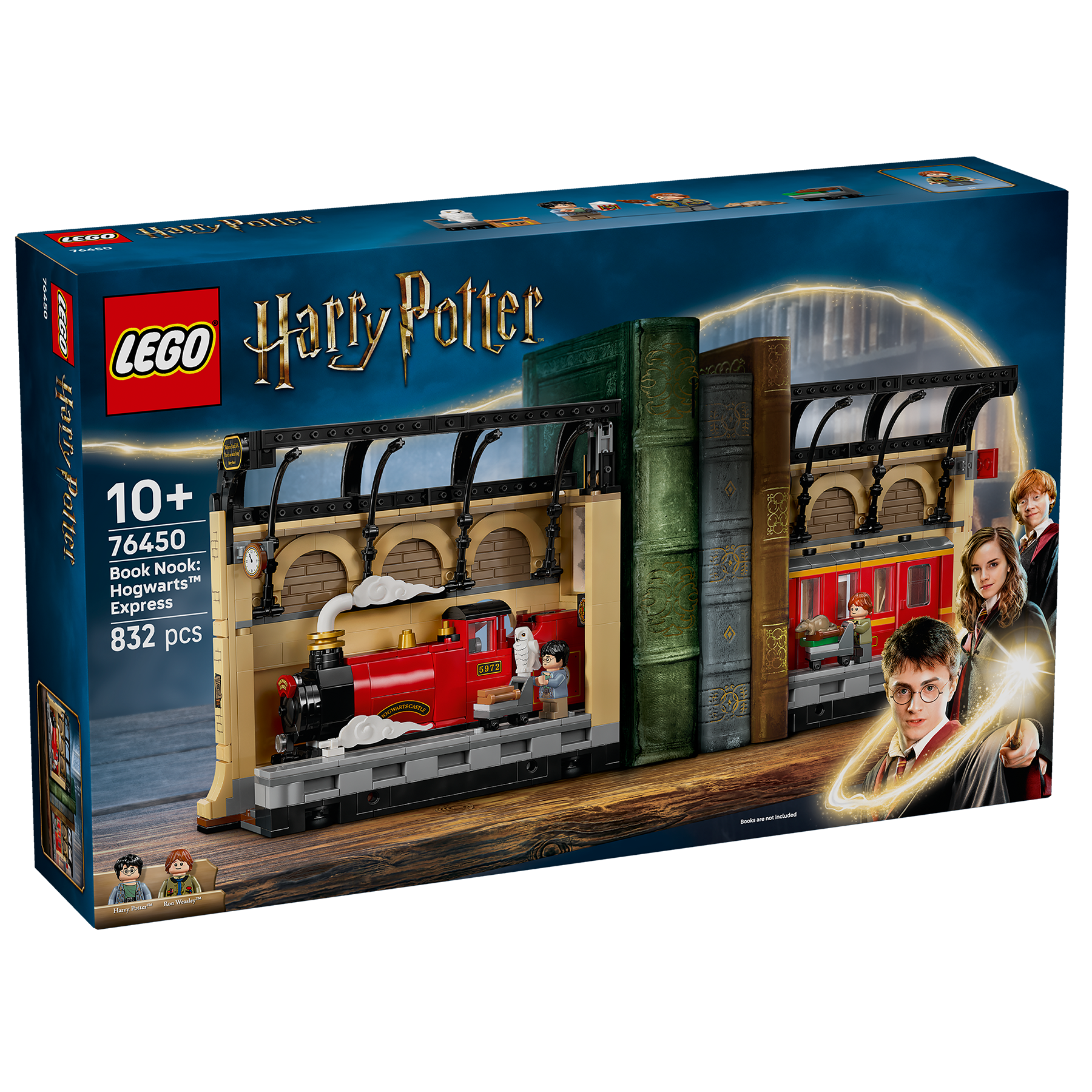LEGO Harry Potter Hogwarts Express Book Nook | 832-Piece Set