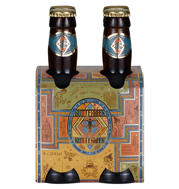 Authentic Butterbeer 4-Pack - Vegan & Gluten-Free | MinaLima