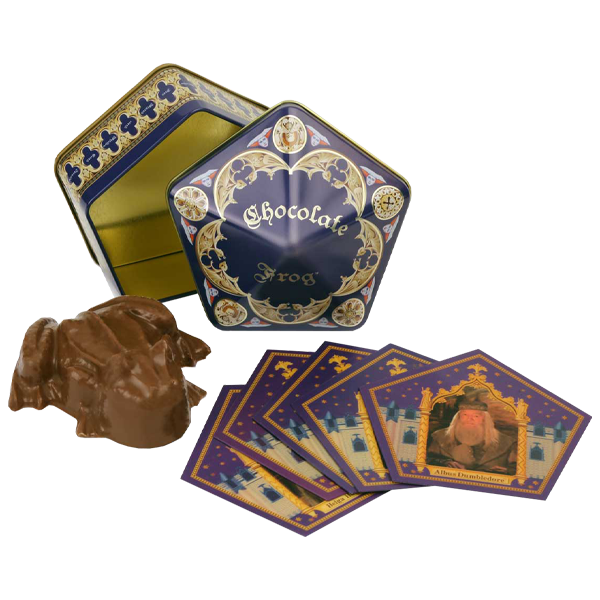 Harry Potter Chocolate Frog Keepsake Tin with Wizard Cards | Milk Chocolate