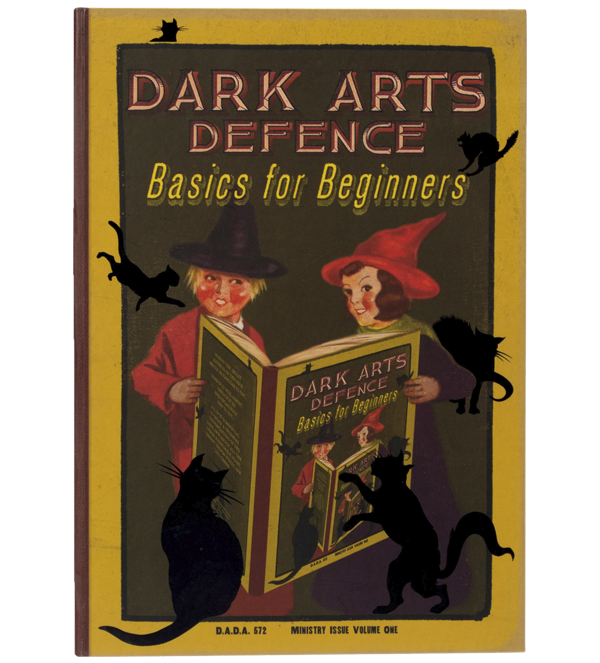 Dark Arts Defense Journal with Gold Foiled Edges | MinaLima Design