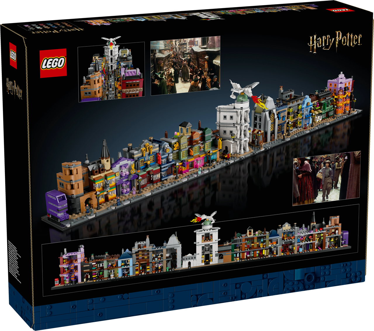 LEGO Harry Potter Diagon Alley Wizarding Shops Collectible Set