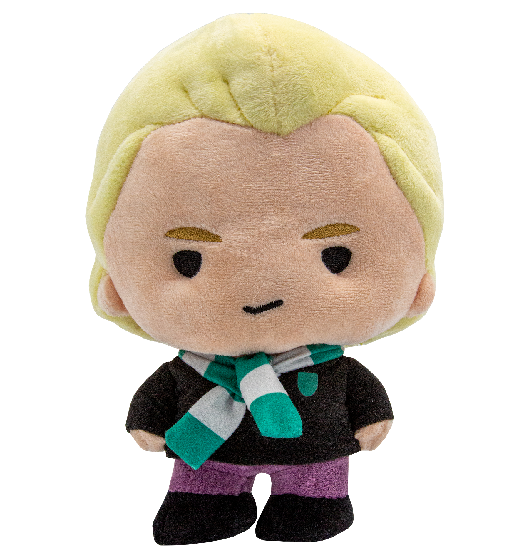 Kawaii Draco Malfoy Plush with Slytherin Scarf | Harry Potter Collectible