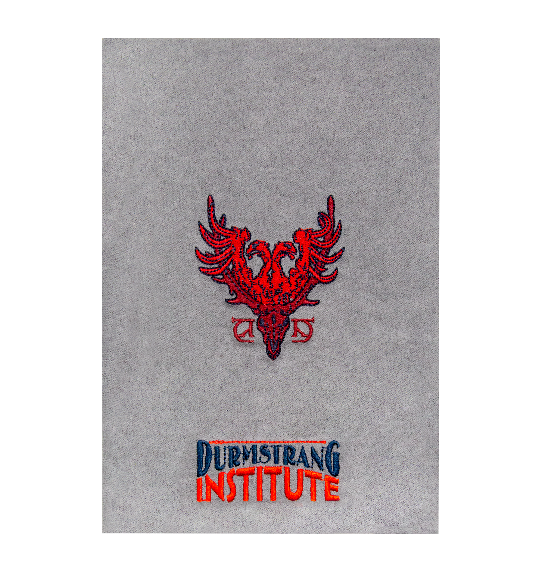 Durmstrang Crest Notebook - Premium Faux Suede Cover for Wizards & Fans