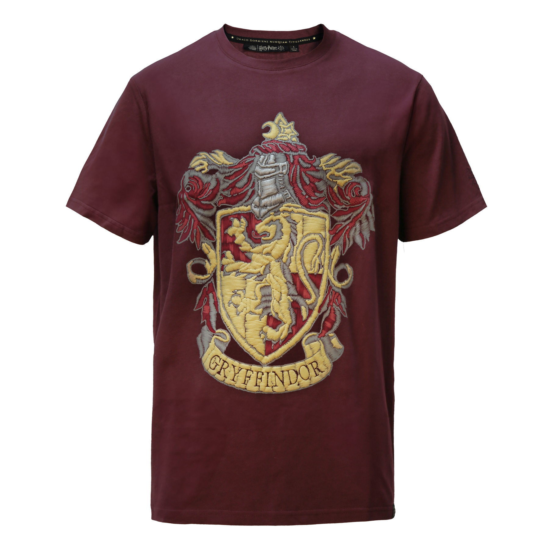 Gryffindor Crest T-Shirt with Embroidery Print | Harry Potter Shop