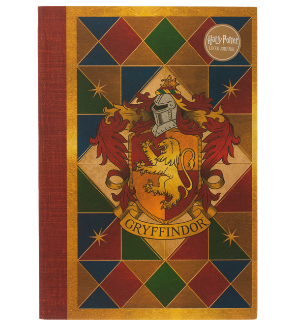 Gryffindor House Crest Notebook with Gold Foil Edges | MinaLima