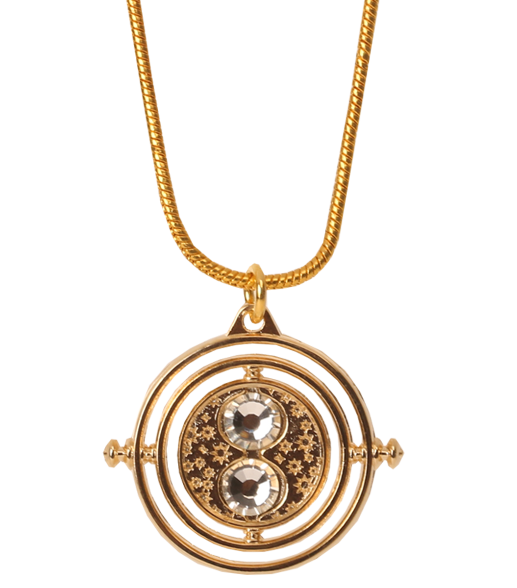 Time Turner Necklace Replica | Gold Plated Harry Potter Jewelry