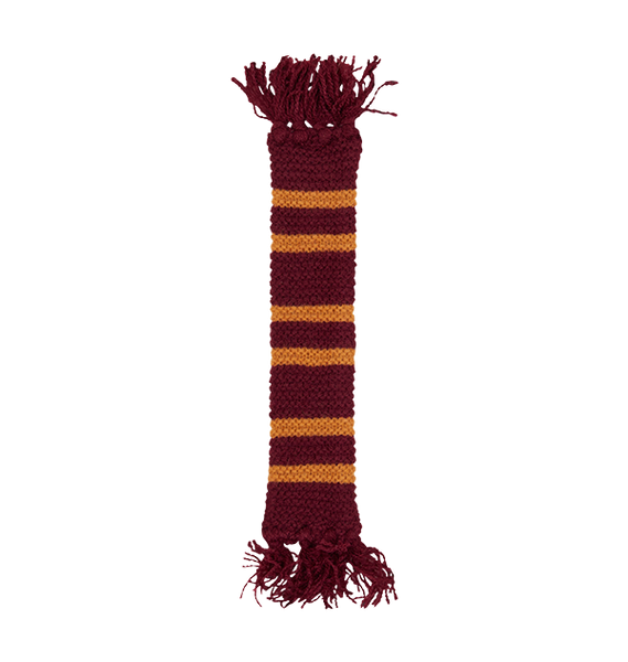 Gryffindor Scarf Bookmark for Harry Potter Fans | Woven Red & Gold