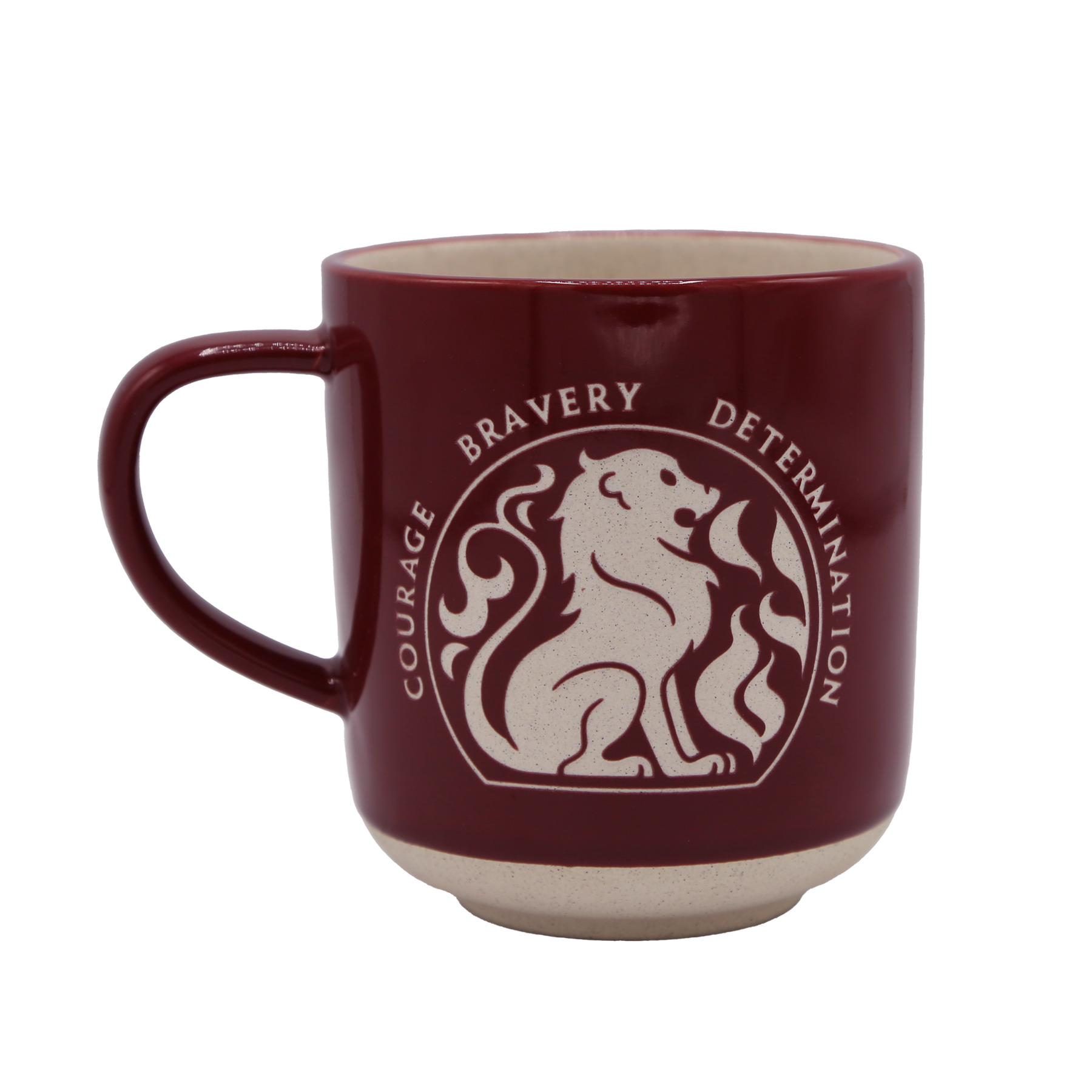 Gryffindor House Stoneware Mug with Lion Design | 16oz Hogwarts Gift