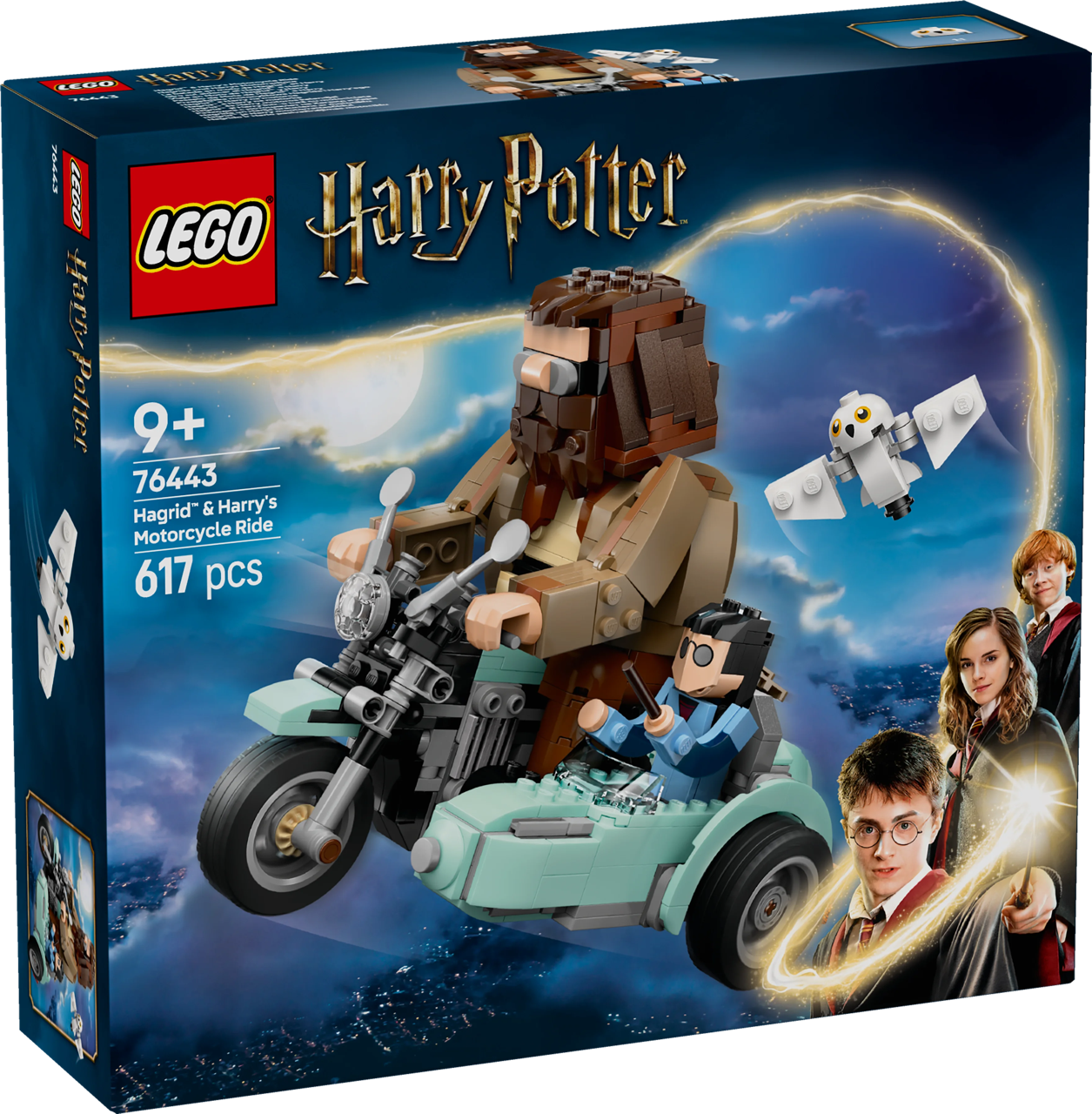 LEGO Harry Potter Hagrid & Harry's Motorcycle Ride Set | Wizarding World