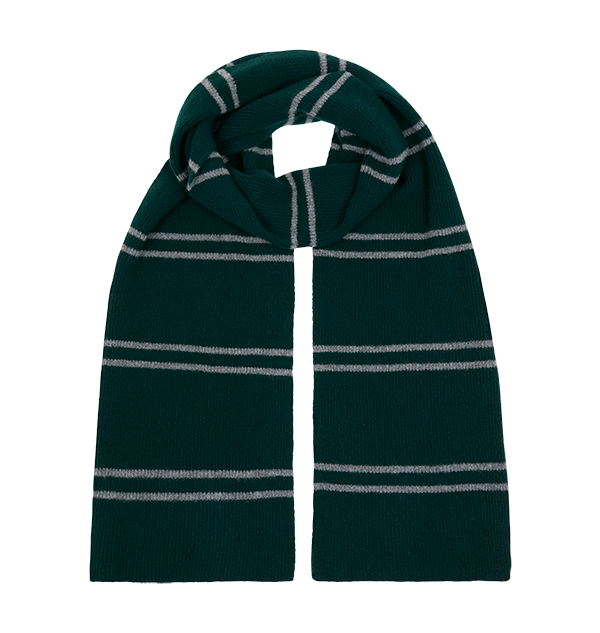 Authentic Slytherin Scarf - Harry Potter Replica | Lochaven Wool