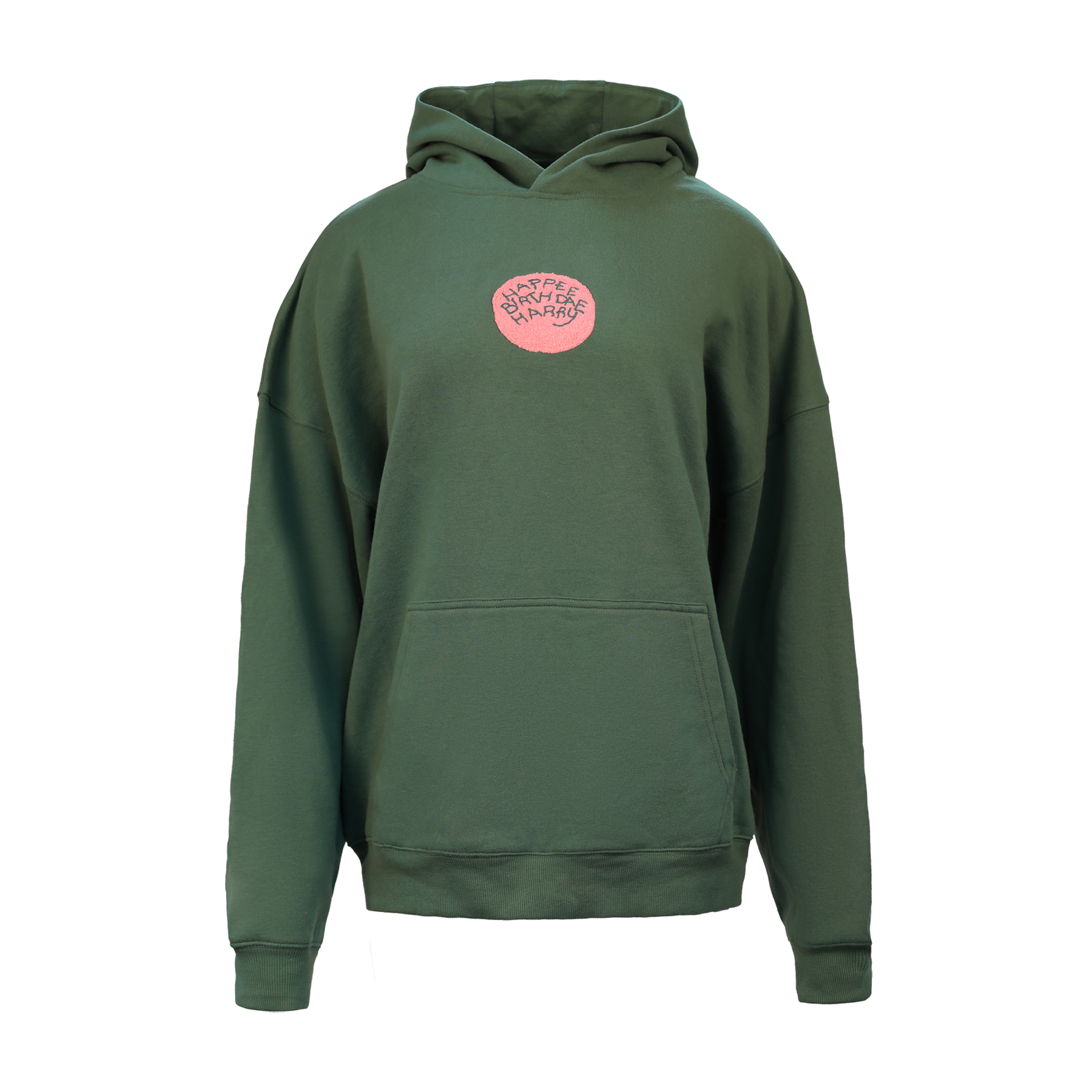 Happee Birthdae Harry Potter Hoodie | Forest Green Birthday Gift