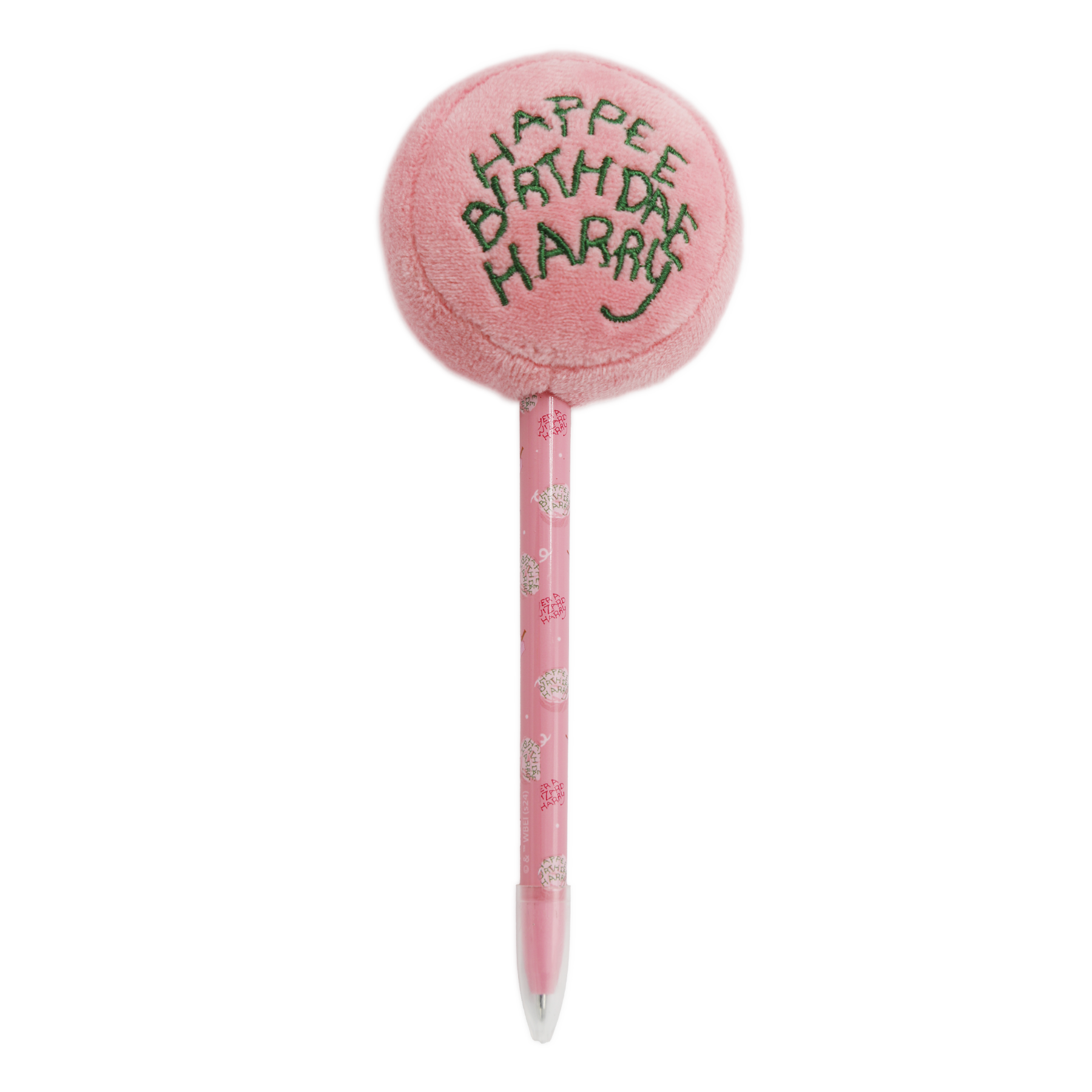 Harry Potter Happee Birthdae Pen with Plush Cake Topper | Hagrid Inspired